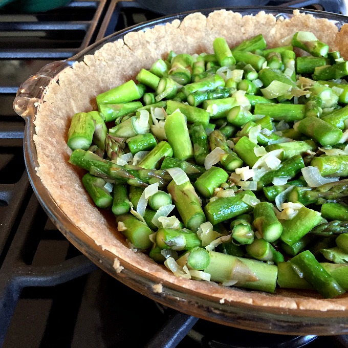 Asparagus, Asiago and Spring Onion Quiche Recipe Clean Eats, Fast Feets