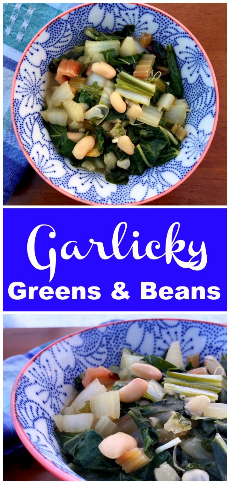 Garlicky Good Greens and Beans Recipe (Vegan) Clean Eats, Fast Feets